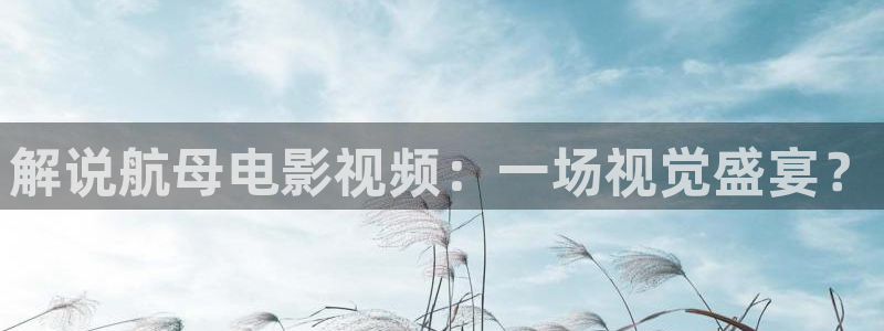 神马伦理中文：解说航母电影视频：一场视觉盛宴？