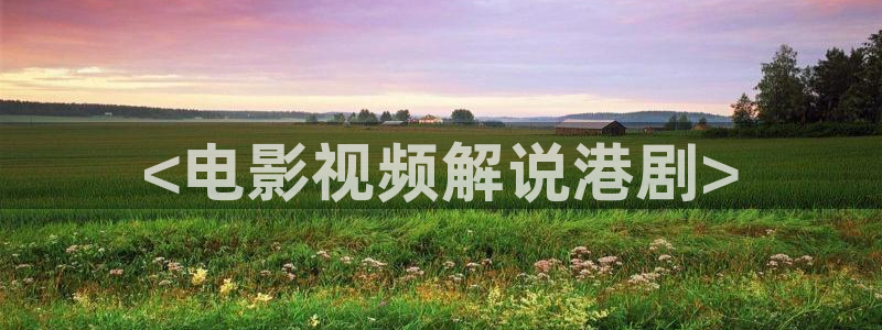 神马四兄弟2电影：<电影视频解说港剧>